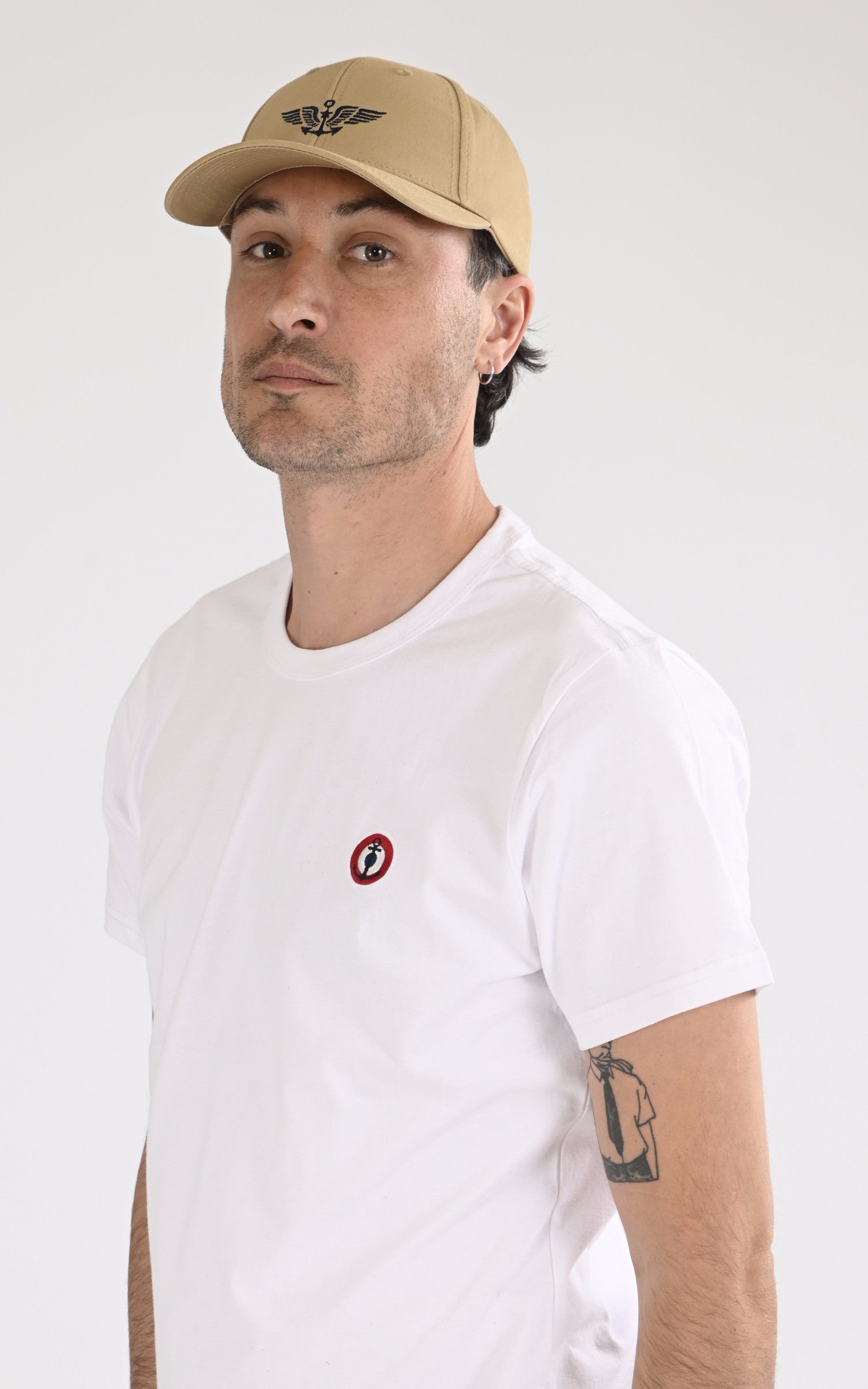 A &quot;PILATUS MN  103949&quot; Beige Marine Nationale Casquette Mixte opened photo