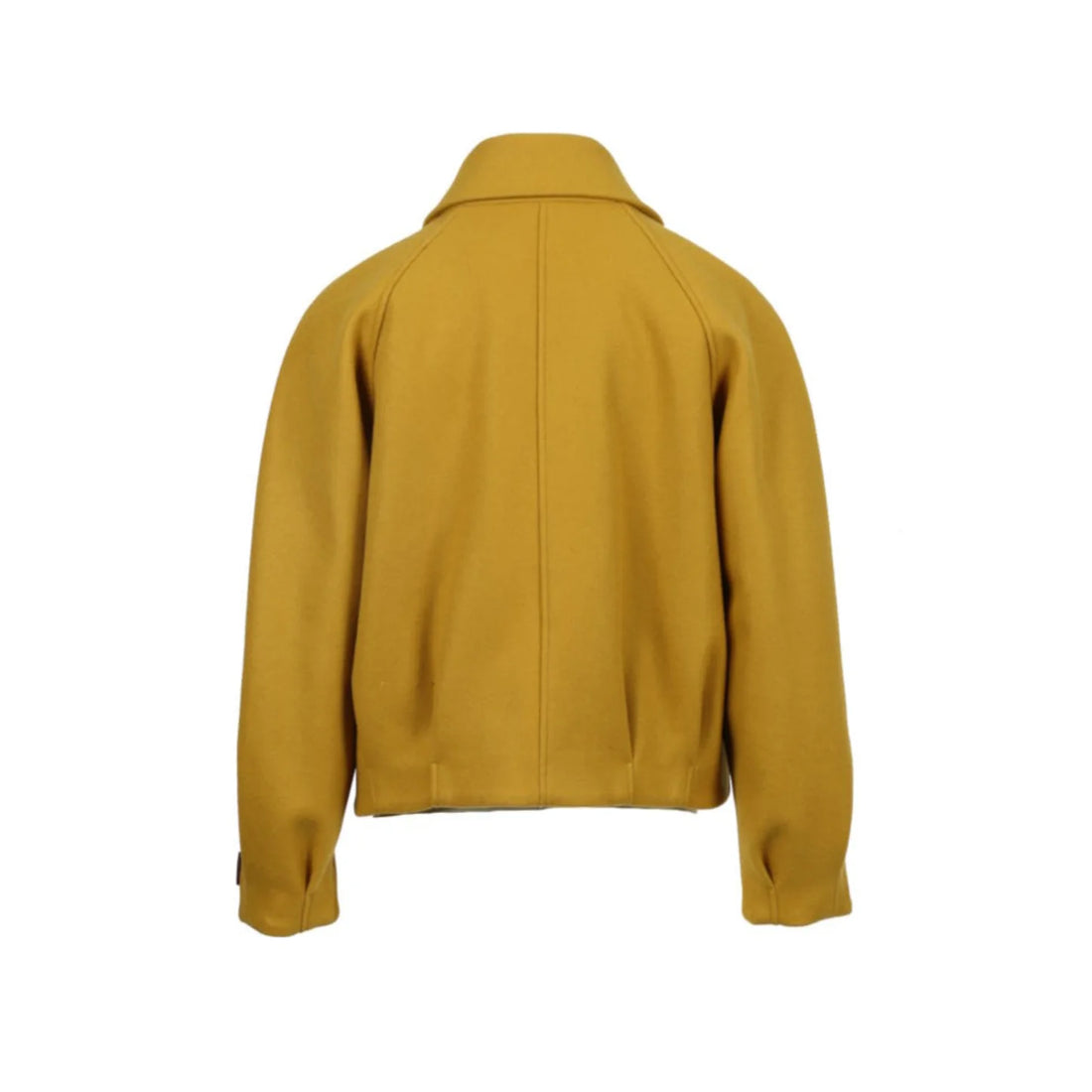 Veste en laine jaune Lauren
