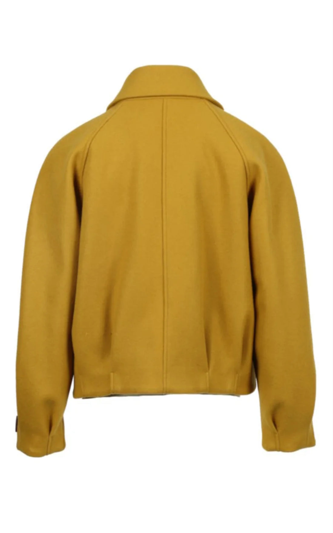 Veste en laine jaune Lauren