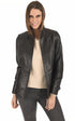A "ABZ071" Noir La Canadienne Veste Femme opened photo