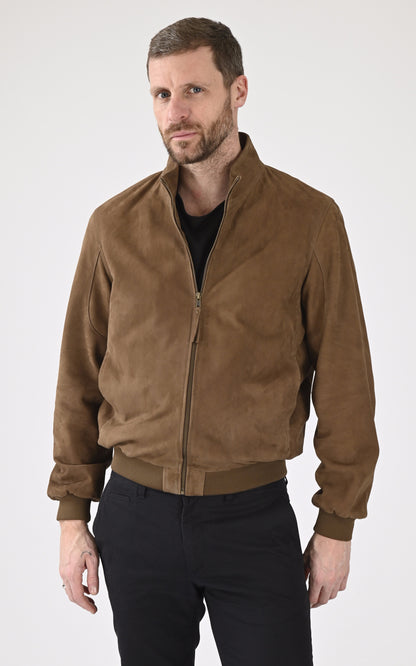 A &quot;EXPO&quot; Taupe Serge Pariente Blouson Homme closed photo