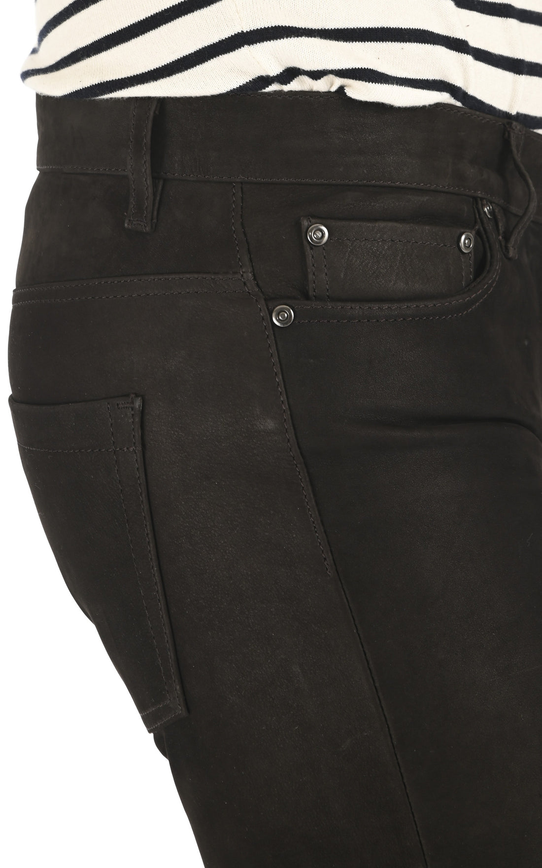 A &quot;BOWLING 102131&quot; Marron Daytona 73 Pantalon Homme closed photo