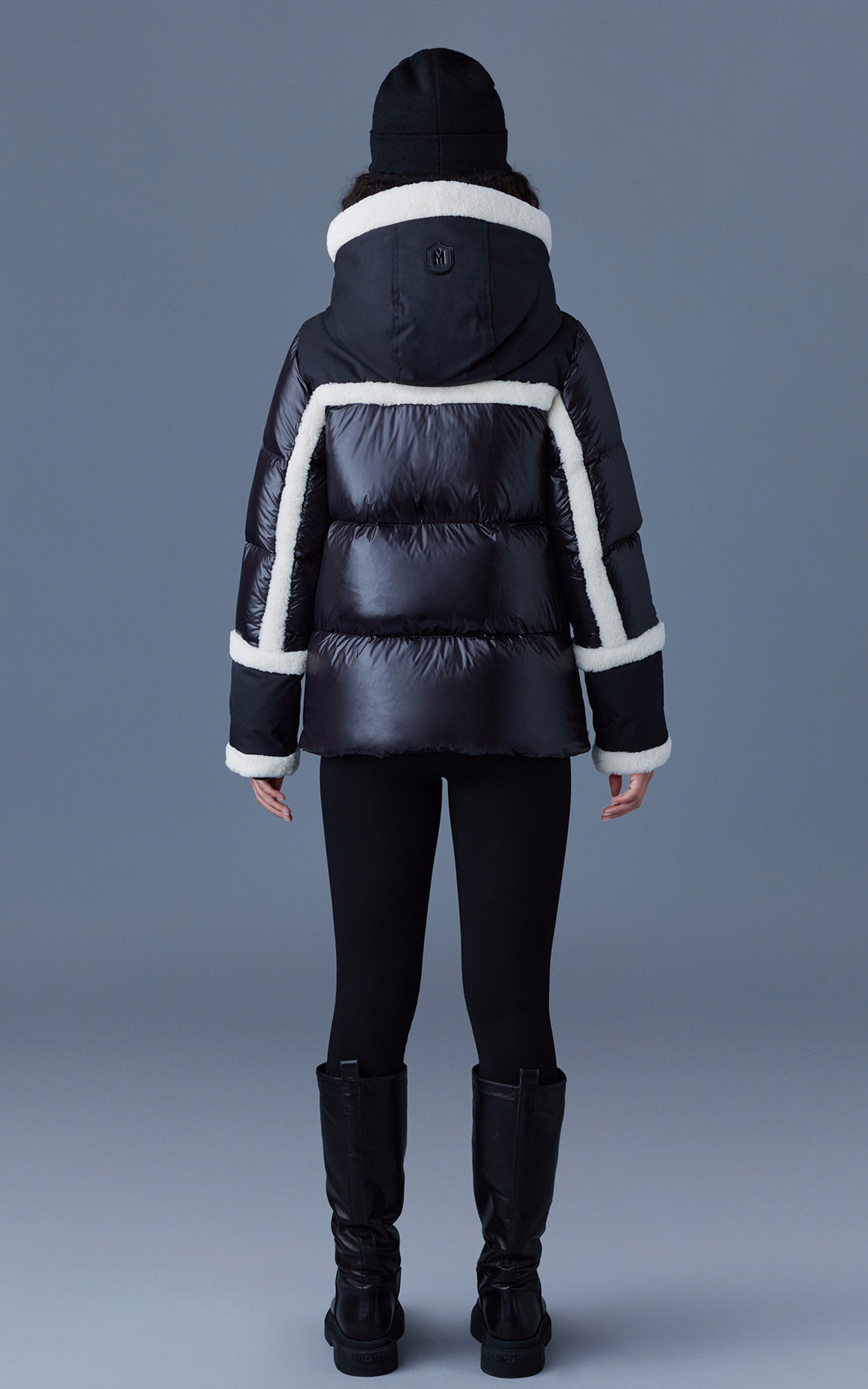 A &quot;CYRAH&quot; Noir Mackage Ves Doudoune Femme interior photo 3