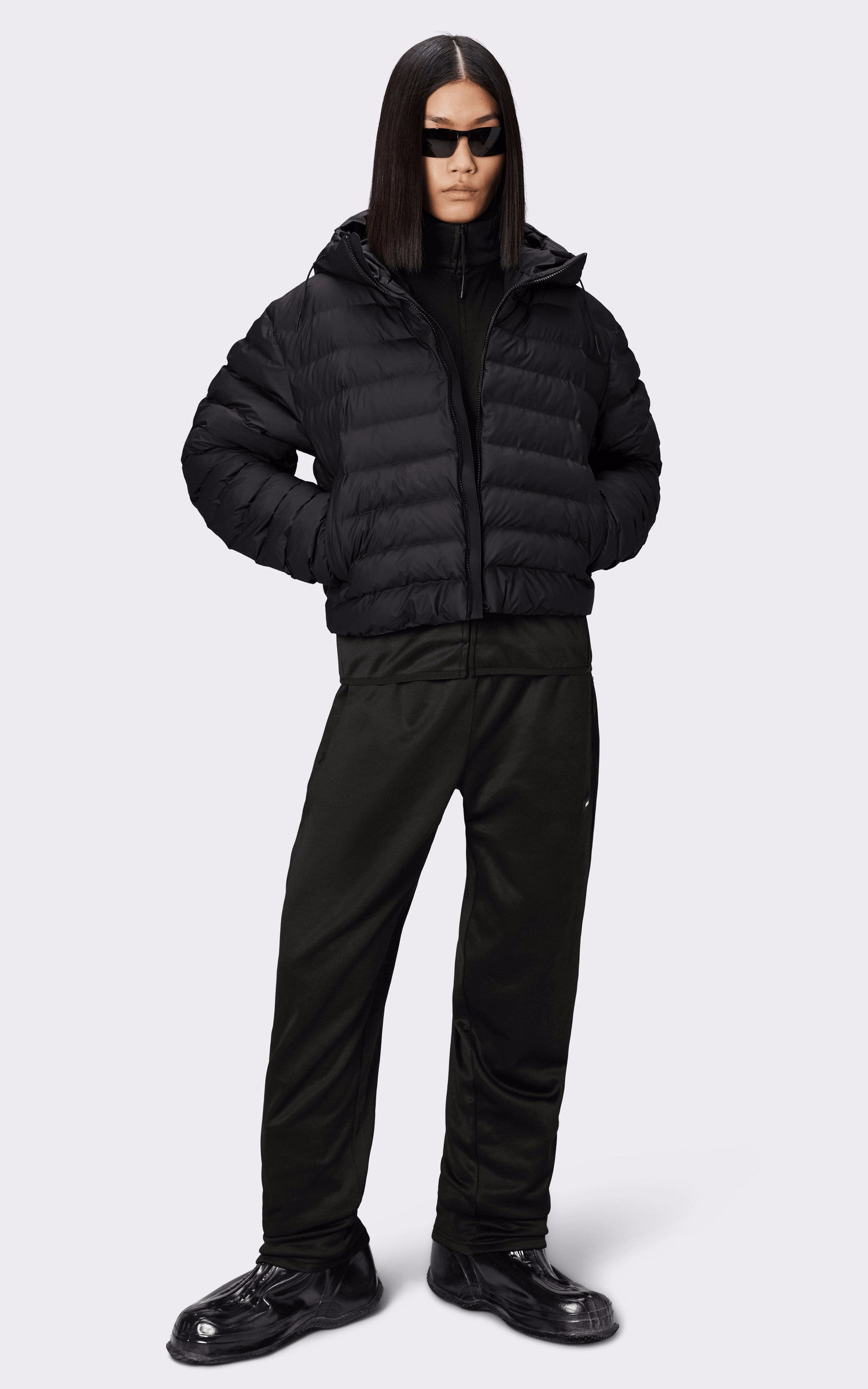 A &quot;15820 LOHJA PUFFER&quot; Black Rains Bl Doudoune Mixte interior photo 3