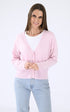 A "SONORI 4401012" Rose Notshy cardigan Femme opened photo
