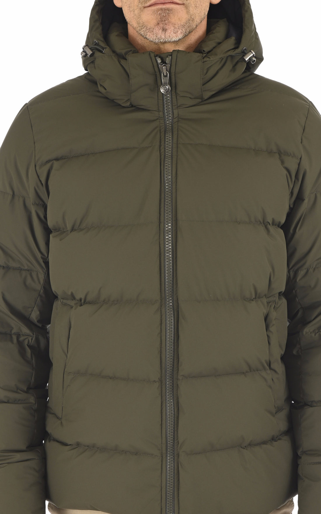 A &quot;SPOUTNIC RIPSTOP&quot; Deep khaki Pyrenex Bl Doudoune Homme opened photo