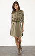 A "ROB JANE W" Kaki Schott Robe Femme opened photo