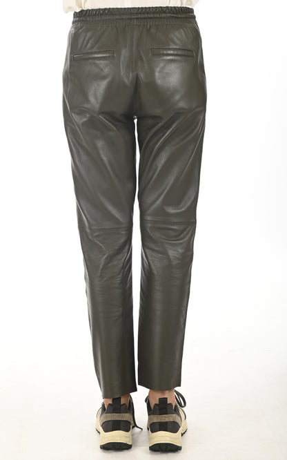A &quot;GIFT 63641&quot; Kaki Oakwood Pantalon Femme back photo