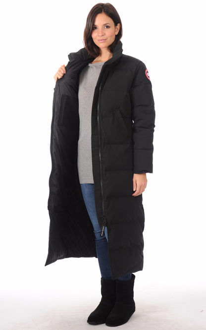 A &quot;MYSTIQUE 3035L&quot; Noir Canada Goose 7/8 Doudoune Femme interior photo
