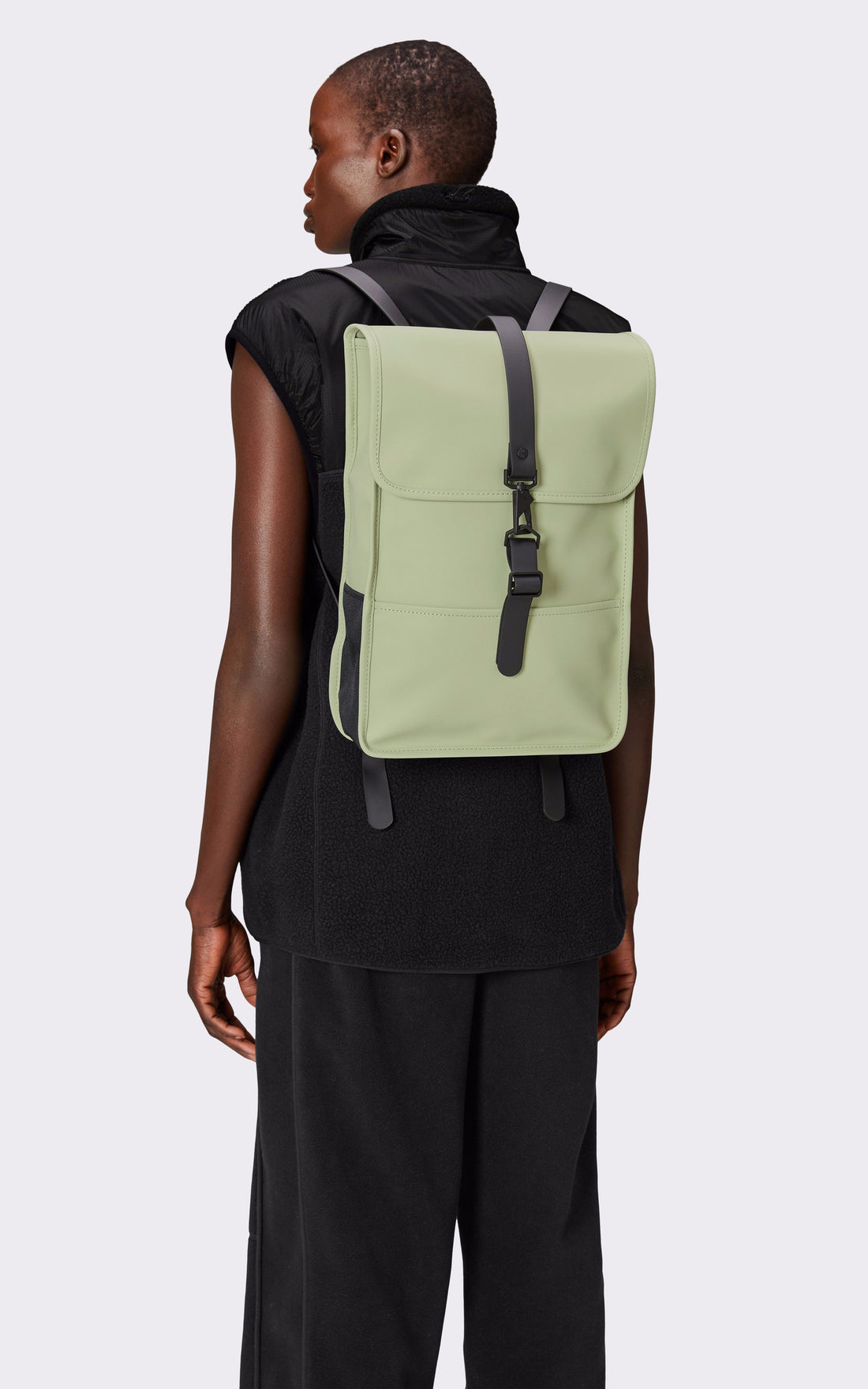 A &quot;13020 BACK PACK MINI&quot; Vert Rains Sac A Dos Mixte interior photo