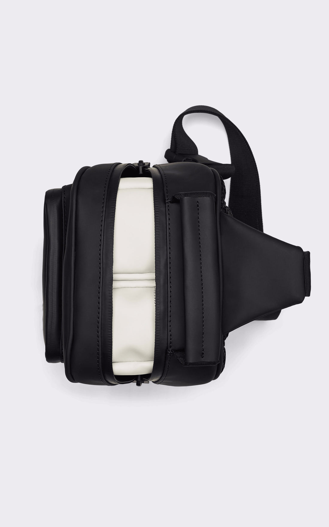 A &quot;13690 BOOK DAYPACK MINI&quot; Noir Rains Sac Mixte opened photo