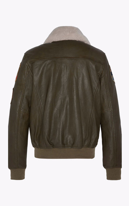 A &quot;LCFLIGHTWX23&quot; Kaki Schott Pilote Homme details photo