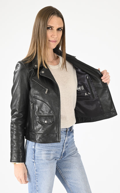A &quot;CANNON 103728&quot; Noir Rose Garden Blouson Femme interior photo