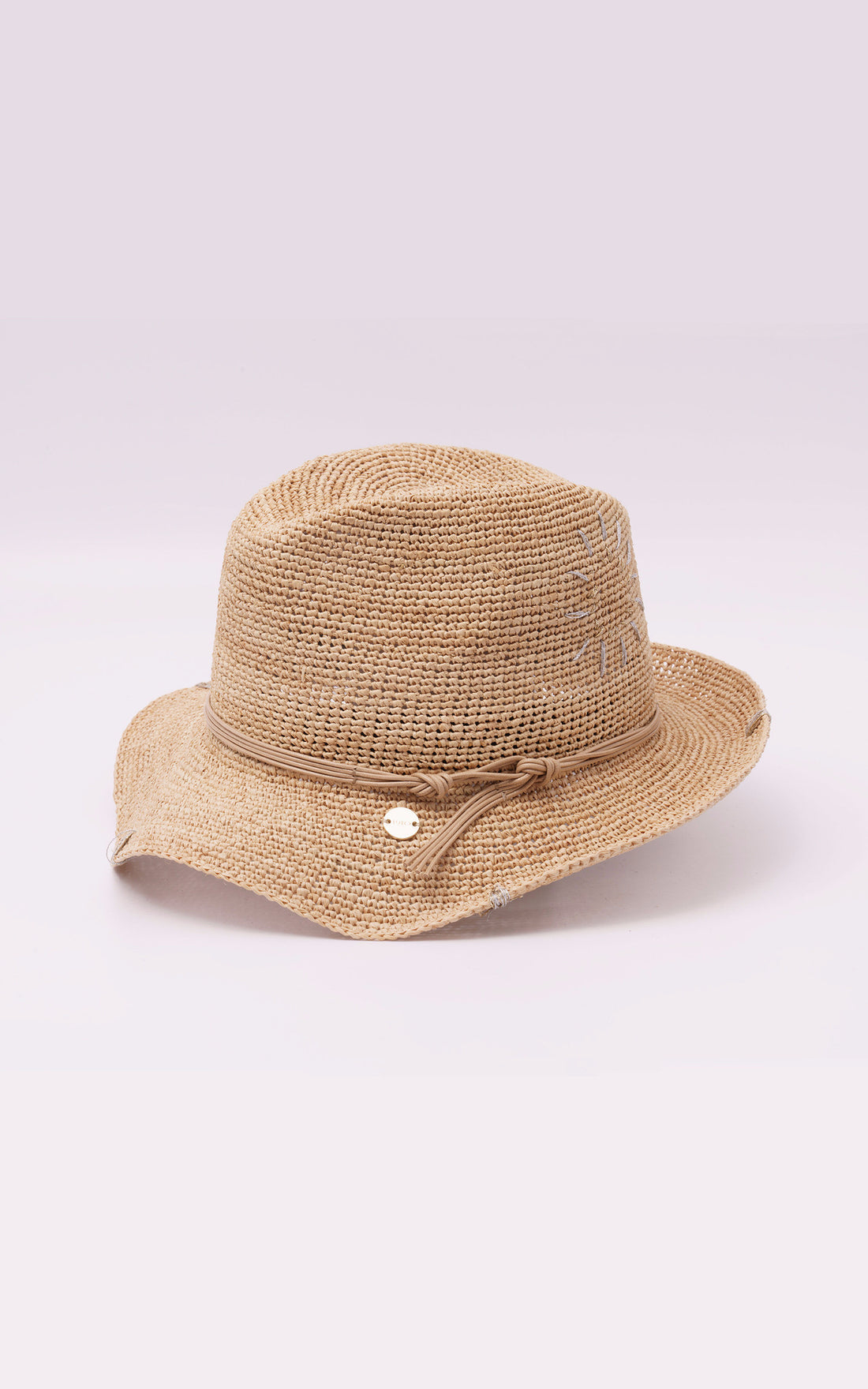A &quot;TIZIANO P24CAT25&quot; Beige Catarzi 1910 Chapeau Femme opened photo