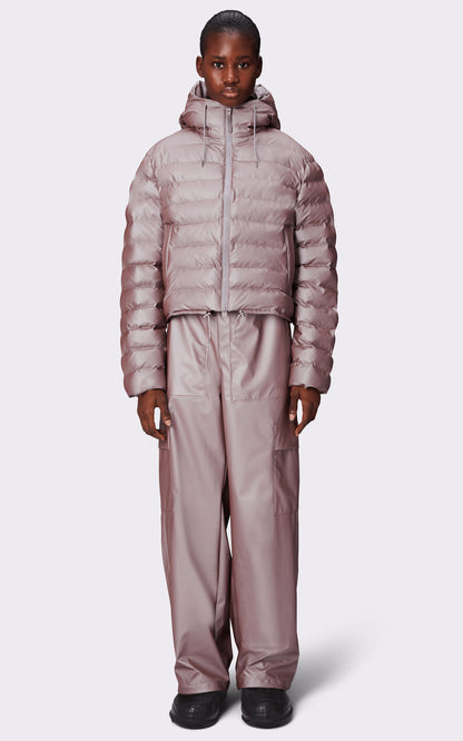 A &quot;15820 LOHJA PUFFER&quot; Violet Rains Bl Doudoune Mixte closed photo