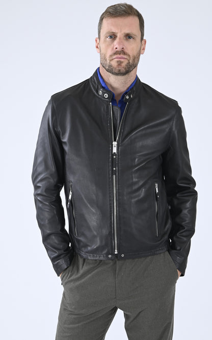 A &quot;RUIDOSO 102719&quot; Noir Daytona 73 Blouson Homme closed photo