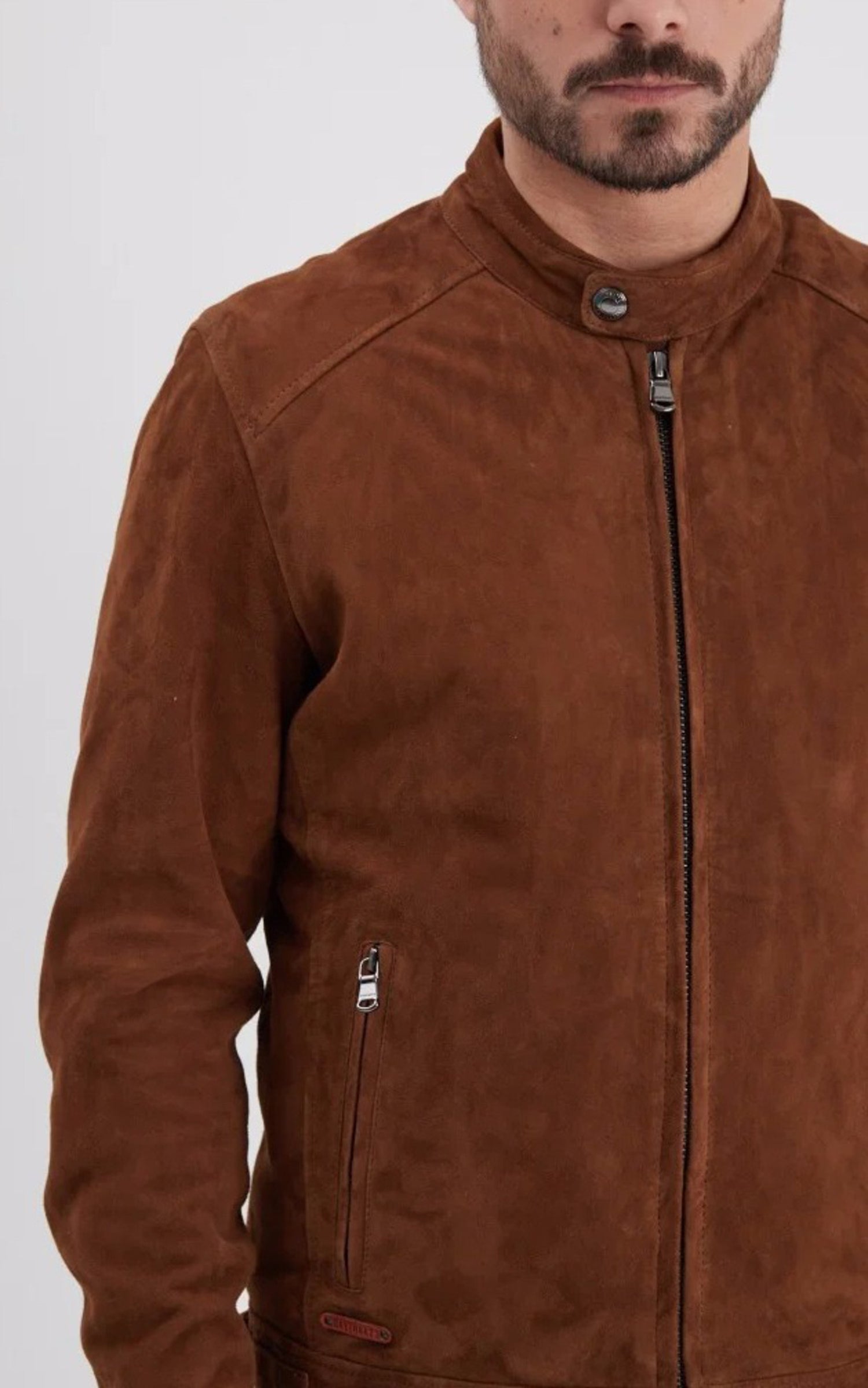 A &quot;DELF 102569&quot; Tobacco Daytona 73 Blouson Homme interior photo 3