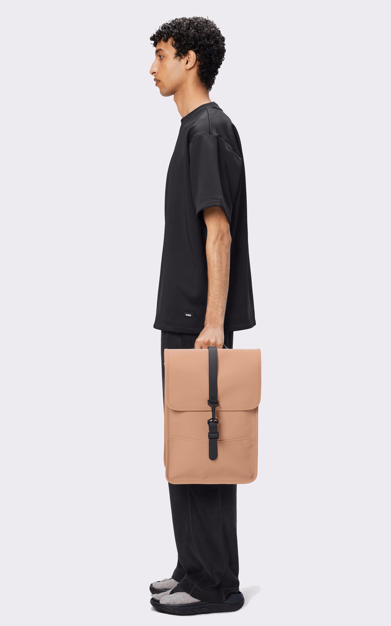 A &quot;13020 BACK PACK MINI&quot; Rose Rains Sac A Dos Mixte interior photo