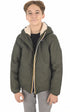 A "CLAUDE ORSETTO KIDS K6115FW" Kaki K-Way Blouson Enfant opened photo