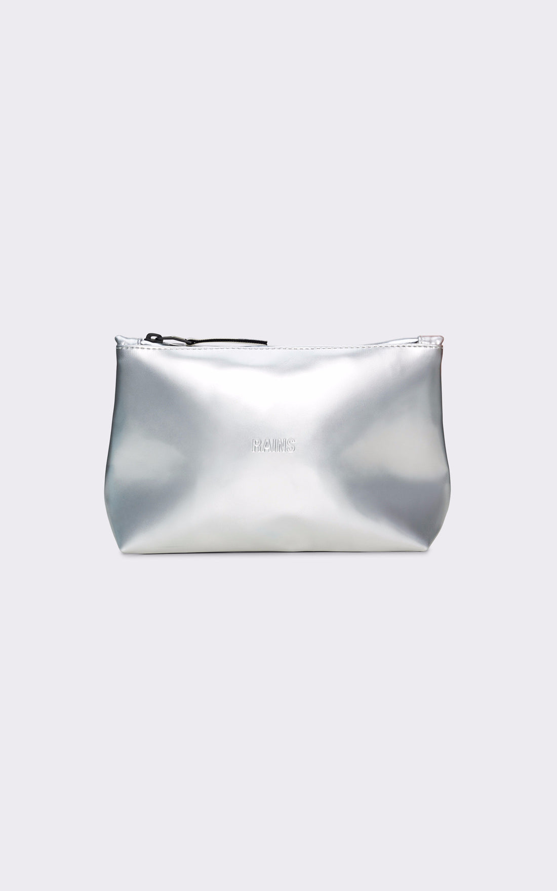 A &quot;15600 COSMETIC BAG&quot; Argenté Rains trousse Mixte opened photo