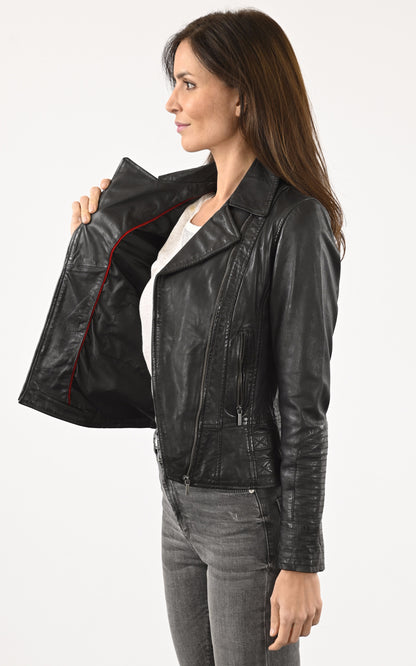 A &quot;JULIETTE 100096&quot; Noir Rose Garden Blouson Femme interior photo