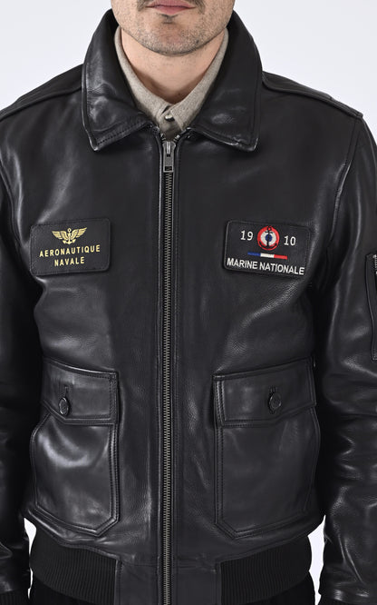 A &quot;anm 102493&quot; Noir Marine Nationale Pilote Mixte details photo