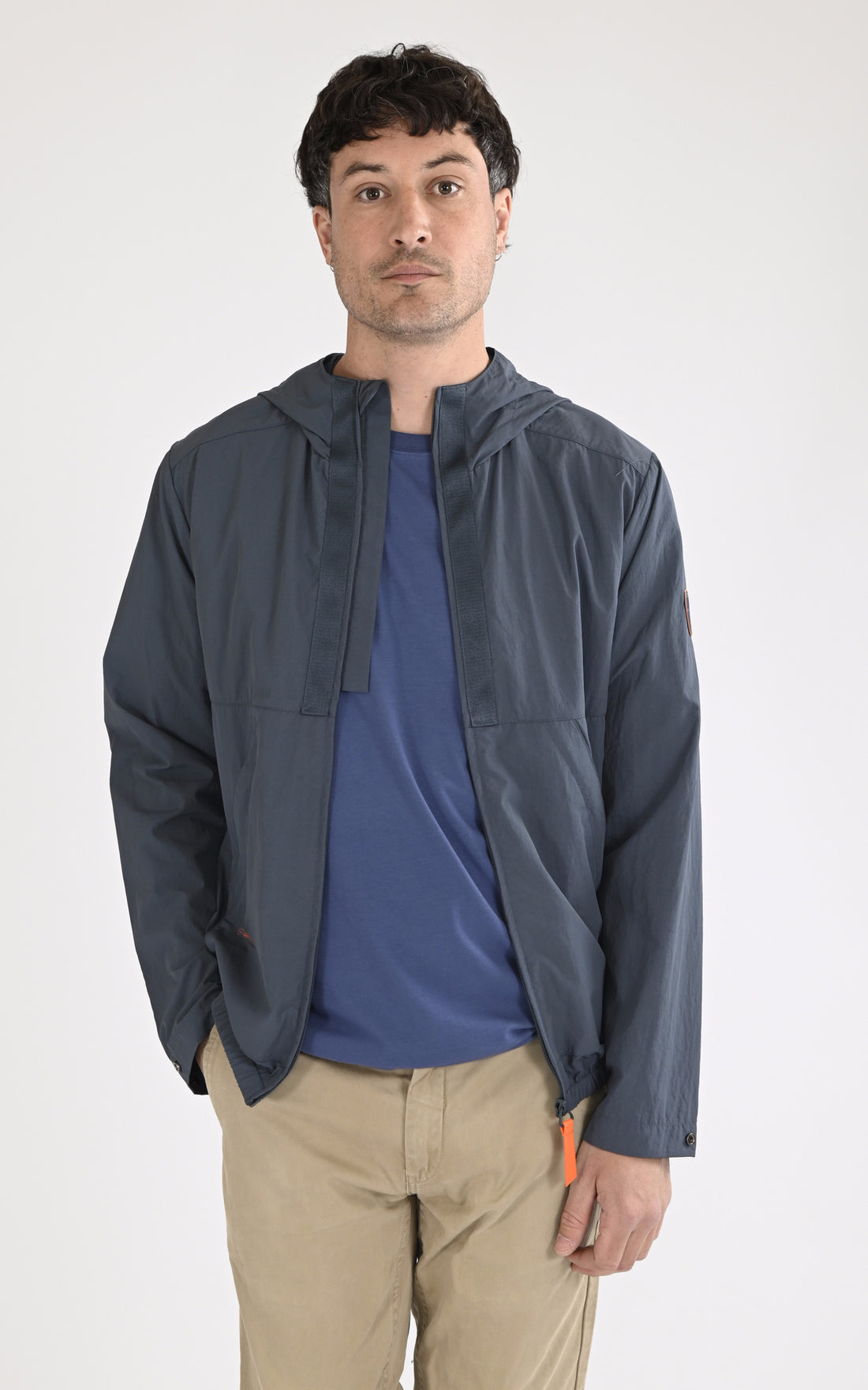 A &quot;MILAN&quot; Bleu Marine Gertrude Blouson Homme opened photo