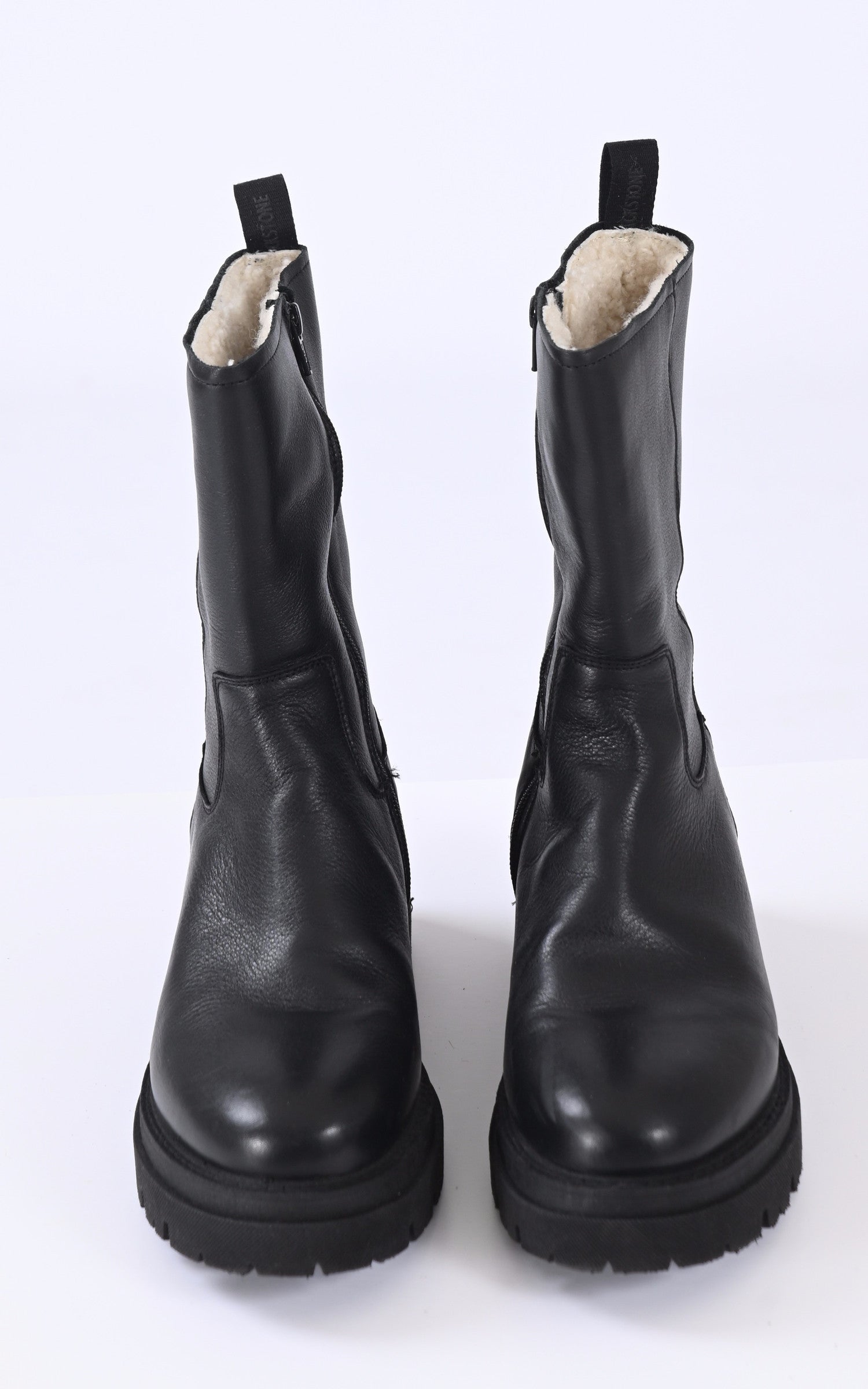 A &quot;AL466&quot; Noir Blackstone Boots Femme closed photo 1