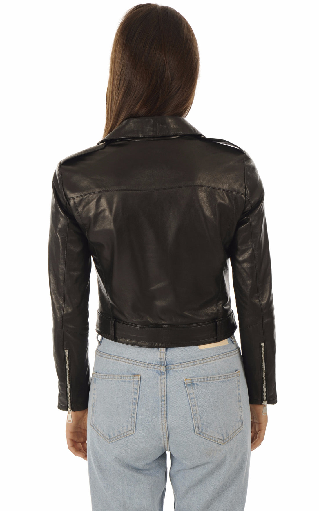 A &quot;259 BIS&quot; Noir La Canadienne Blouson Femme opened photo