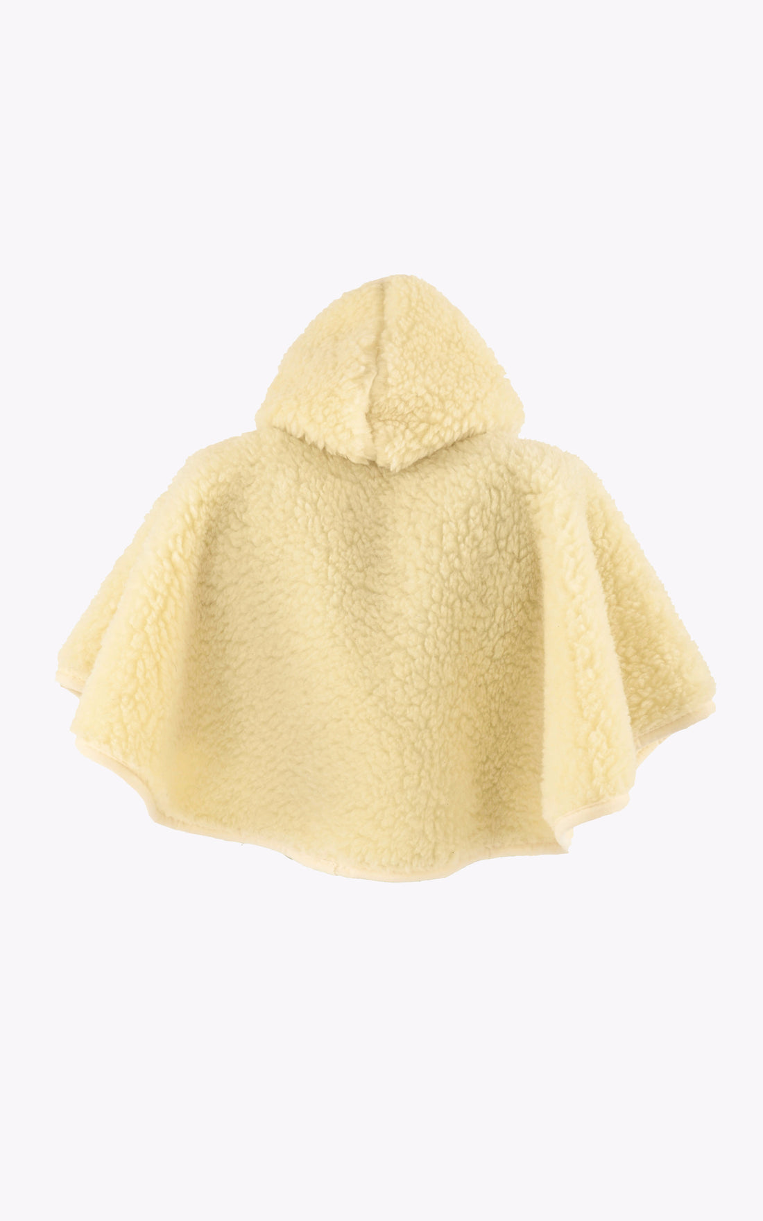 A &quot;PONCHO&quot; Beige La Canadienne Poncho Enfant opened photo