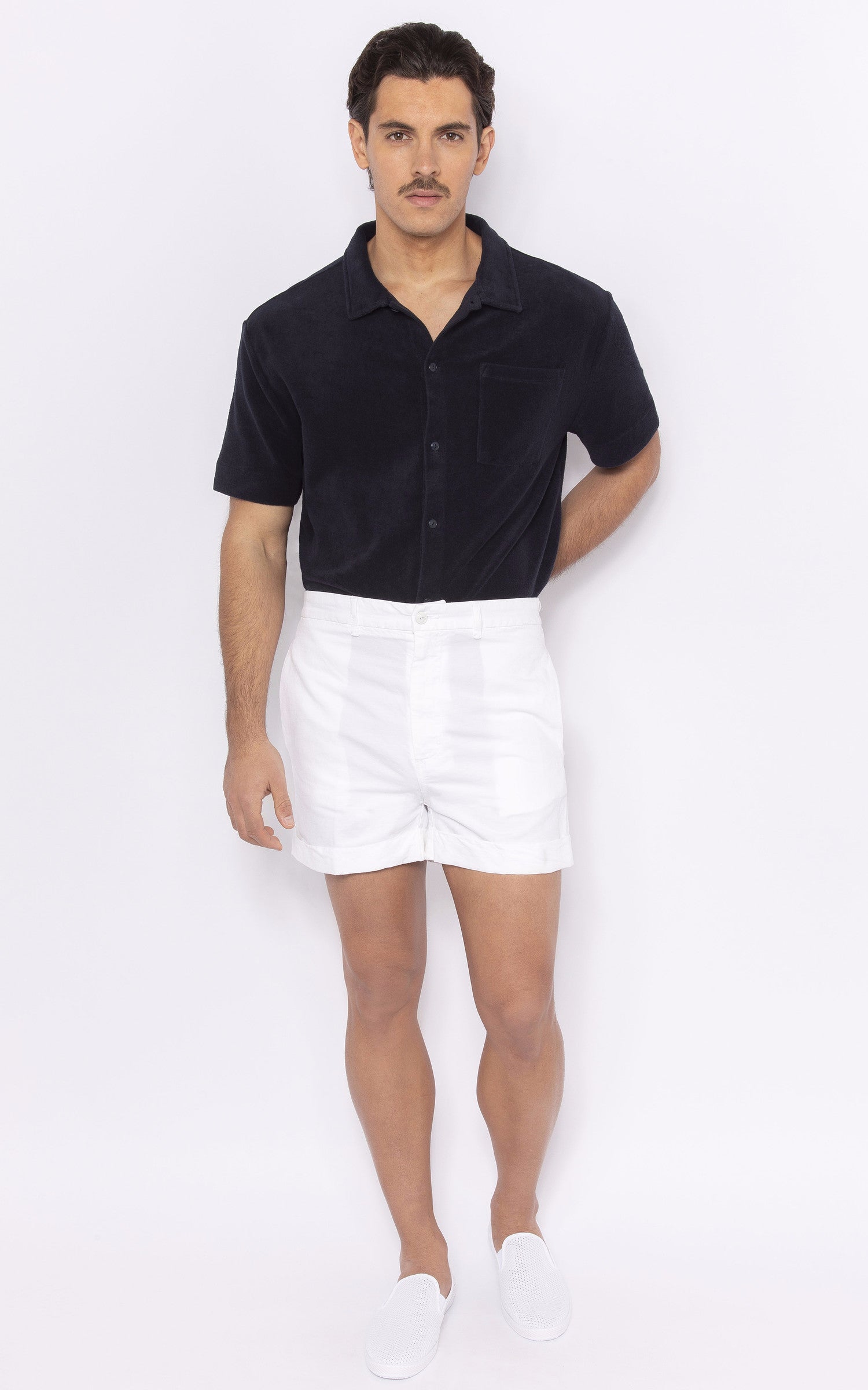 A "CH04" Marine Rivieras Chemise Homme closed photo 2