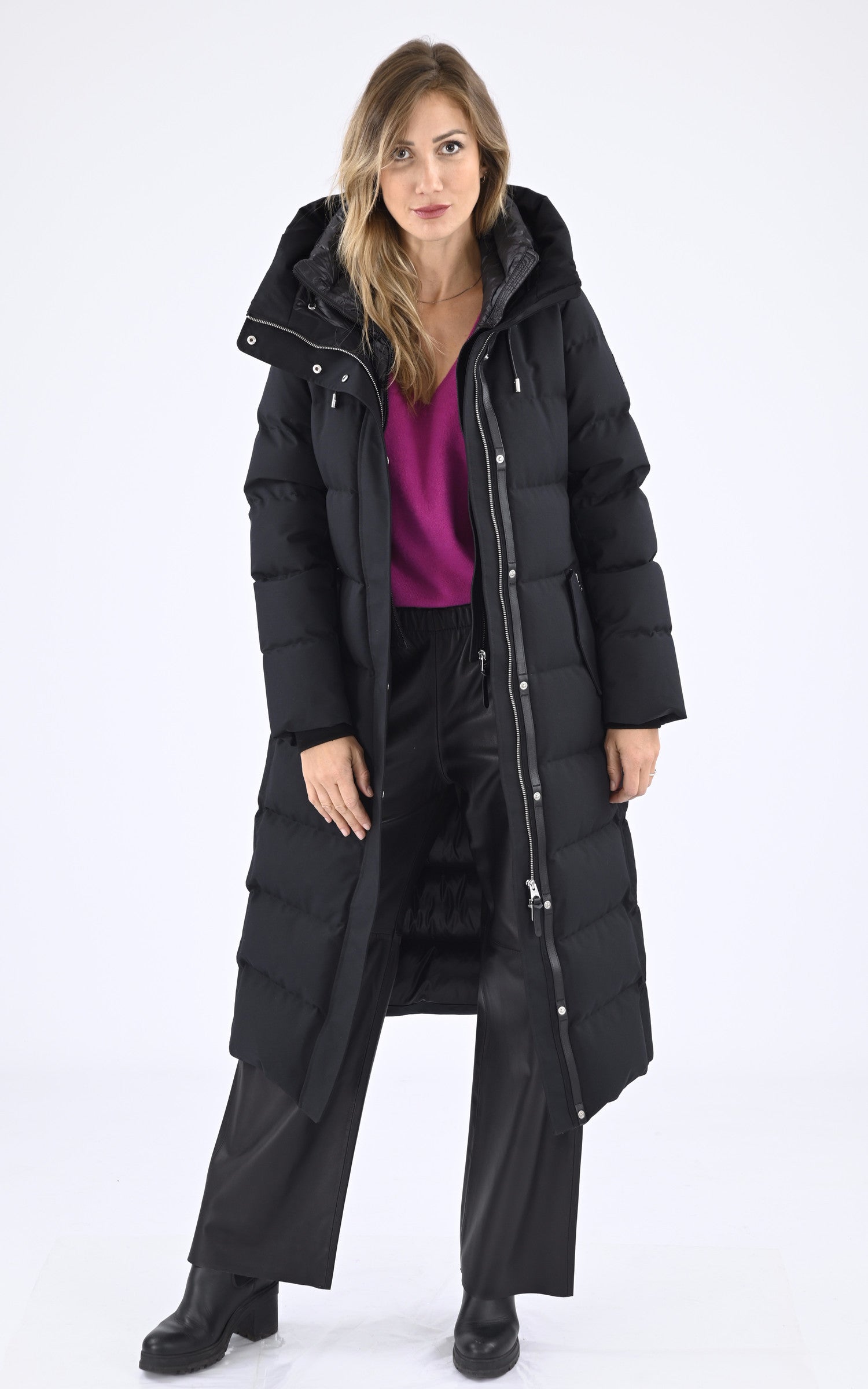 A &quot;SHYLA-NF&quot; Noir Mackage man_doudoune Femme opened photo 1