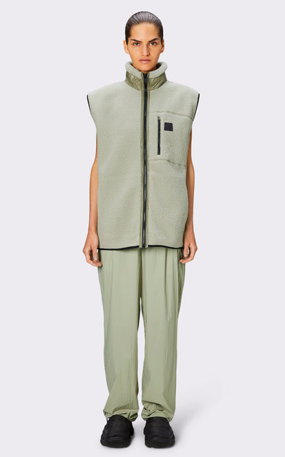 A &quot;19100 YERMO&quot; Vert Rains Gilet Mixte closed photo
