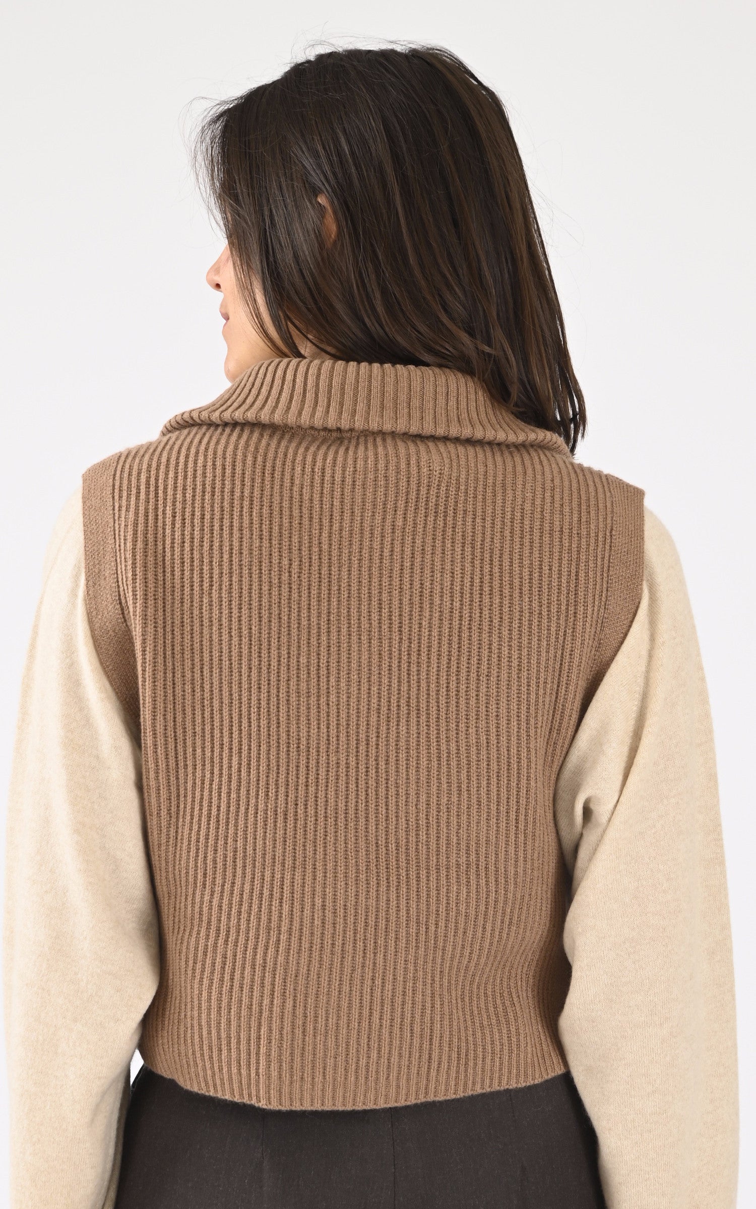 A &quot;MIMOSA 64703&quot; Marron Clair Oakwood Top Femme back photo