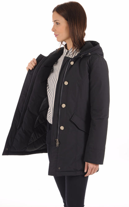 A &quot;ARCTIC PARKA WWOU0538&quot; Marine Woolrich 3/4 Doudoune Femme interior photo