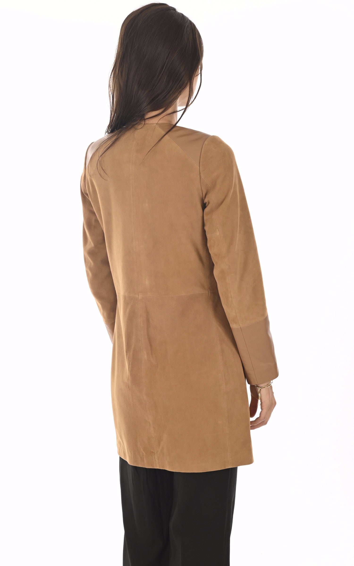 A &quot;IOLANDA&quot; Camel Giorgio &amp; Mario 3/4 Femme back photo 3