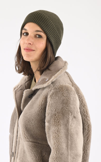 A &quot;BART 64513&quot; Kaki Oakwood Bonnet Femme closed photo