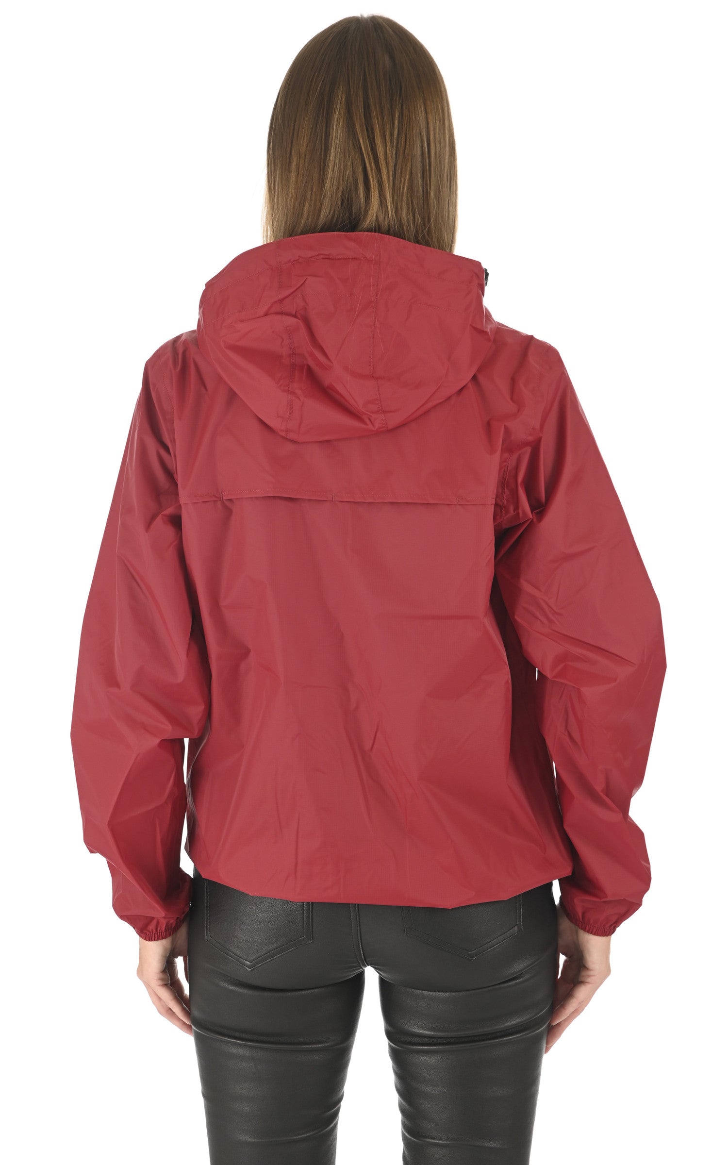 A &quot;CLAUDE K004BD0&quot; Rouge foncé K-Way Blouson Mixte back photo