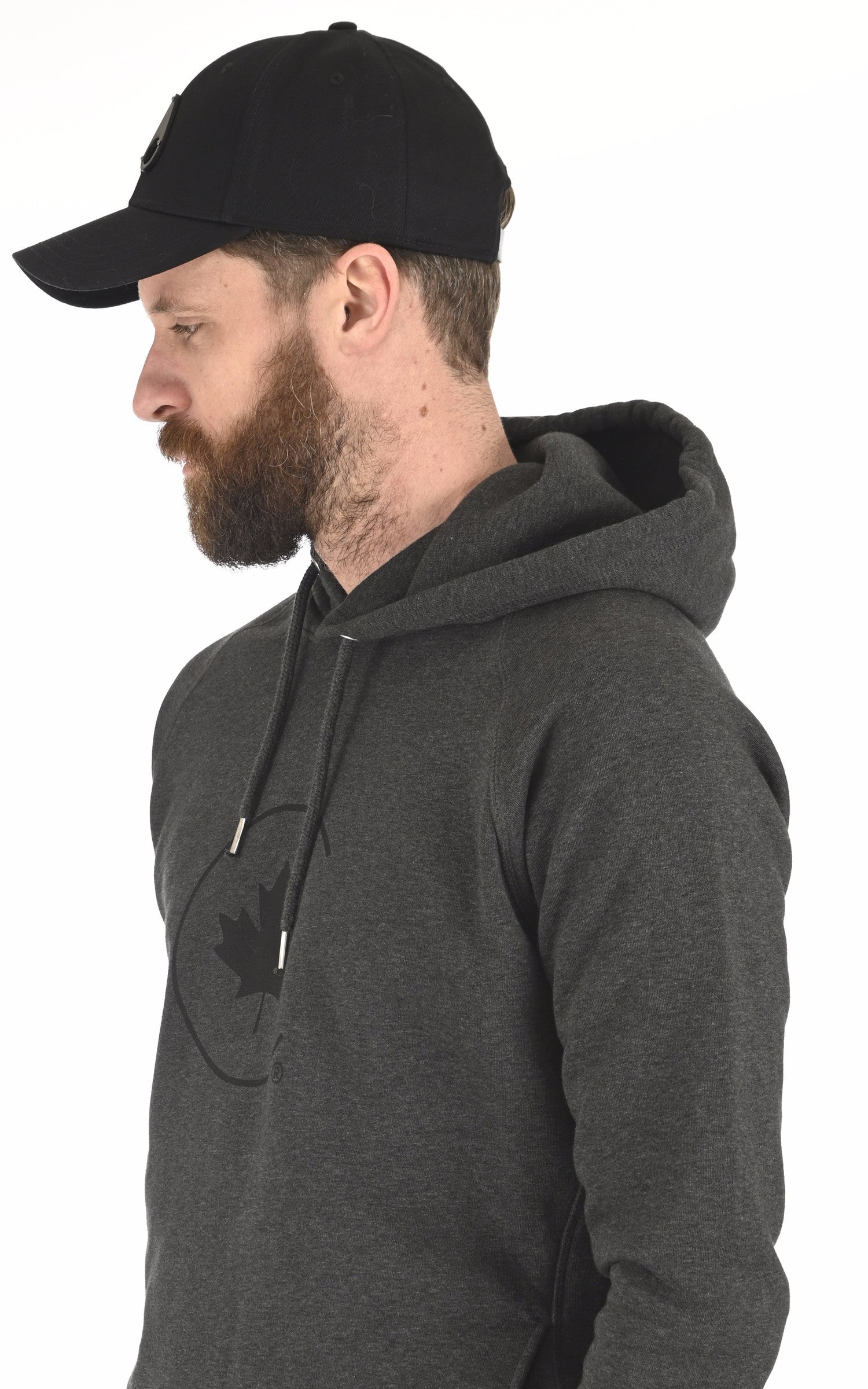 A &quot;LOGO ICON M31MA534&quot; Noir Moose Knuckles Casquette Mixte interior photo