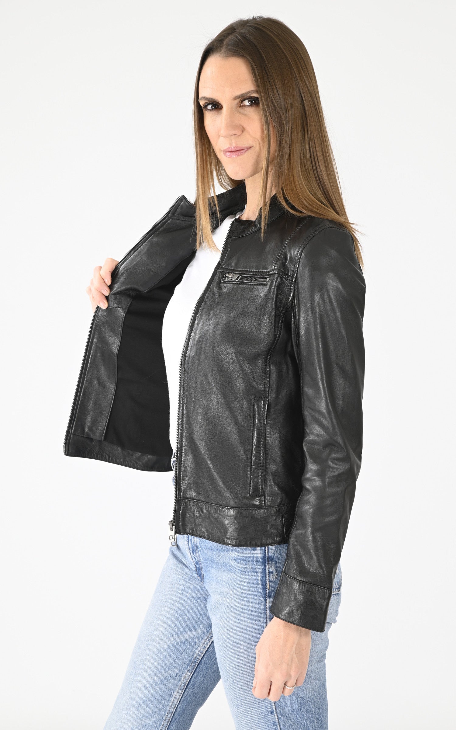 A &quot;RITZ 64952&quot; Noir Oakwood Blouson Femme interior photo