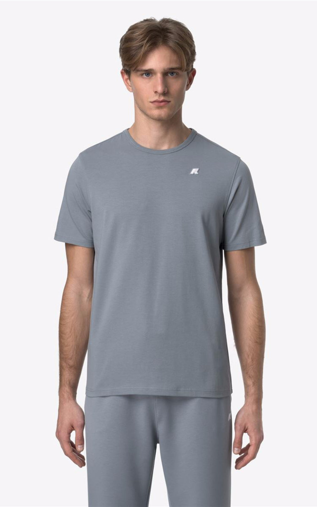 A &quot;ADAME K71349W&quot; Gris K-Way T-shirt Homme opened photo