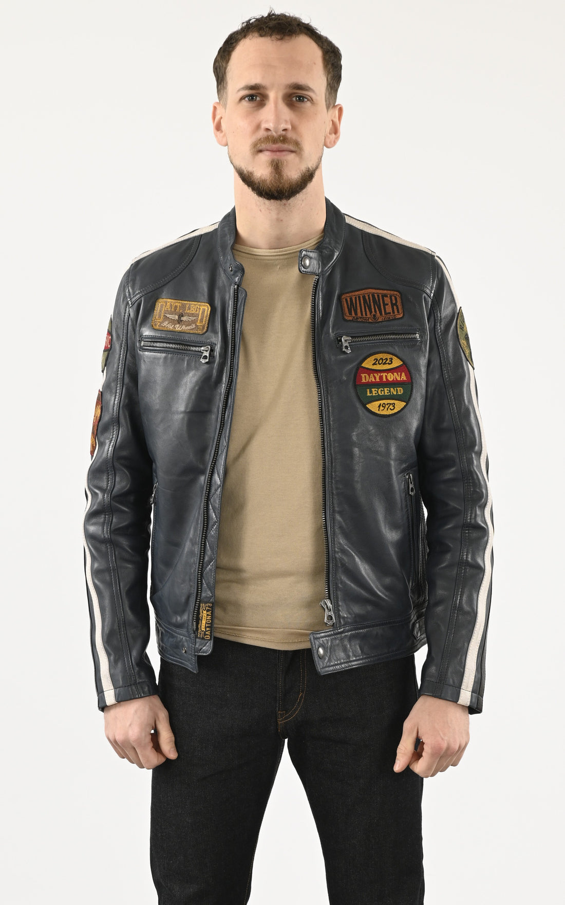 A &quot;WARTBURG 102832&quot; Bleu Daytona 73 Blouson Homme opened photo
