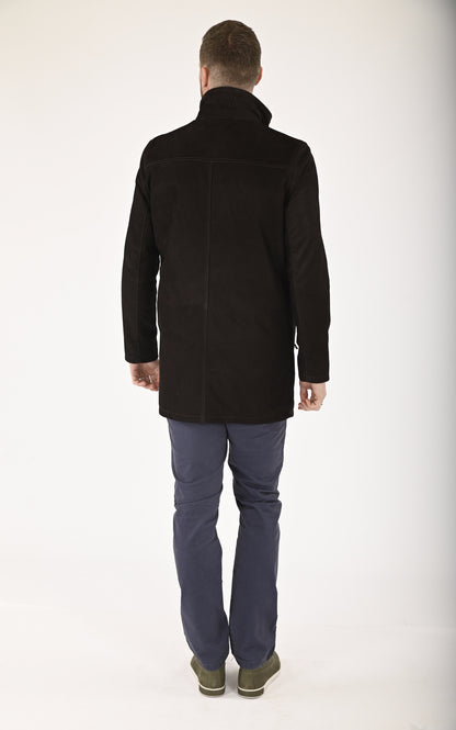 A &quot;MAX&quot; Marron La Canadienne 3/4 Homme back photo