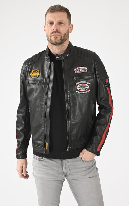 A &quot;GASLY 103878&quot; Noir Daytona 73 Blouson Homme opened photo