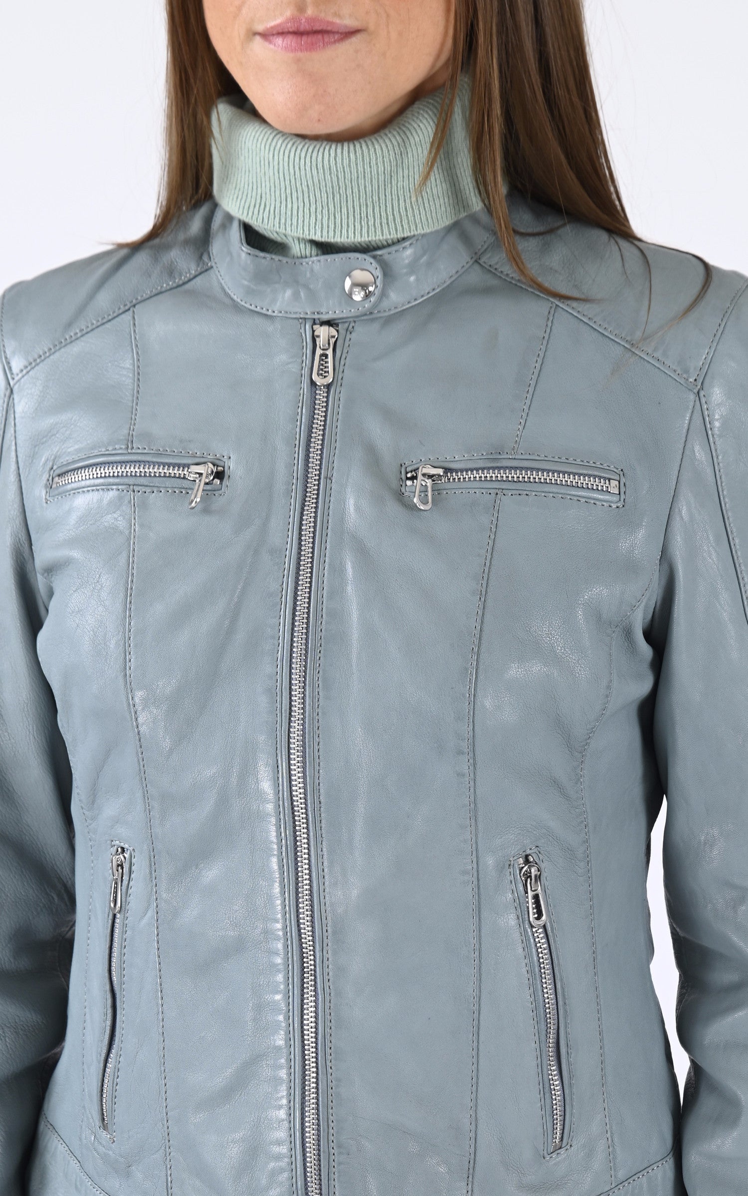 A &quot;JOLYA 102581&quot; Bleu Rose Garden Blouson Femme details photo 5