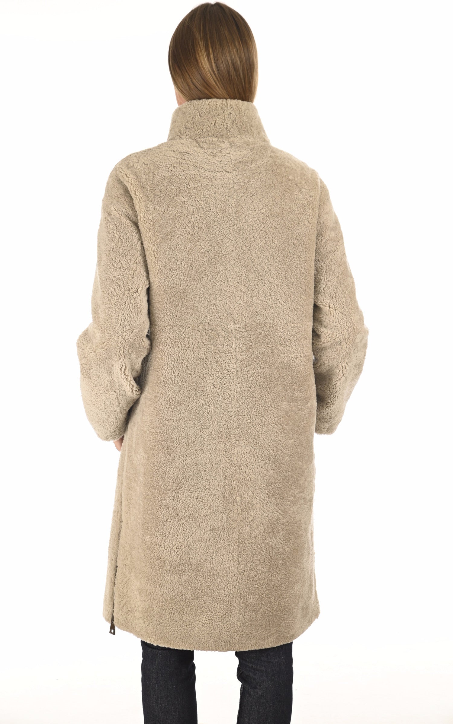 A &quot;FILUKA 100&quot; Greige Levinsky 7/8 Femme back photo 4