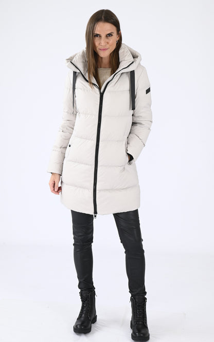 A &quot;SAMANTHA 22861-3620&quot; Gris Rock and Blue Ves Doudoune Femme closed photo