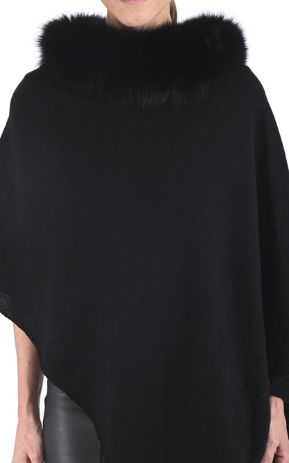 A &quot;540/30&quot; Noir Lea Clement Cape Femme details photo