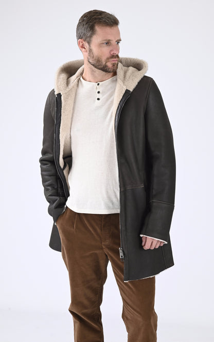 A &quot;7944&quot; Marron La Canadienne 7/8 Homme opened photo