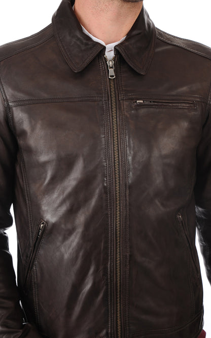 A &quot;MAJOR 100144&quot; Marron Daytona 73 Blouson Homme details photo